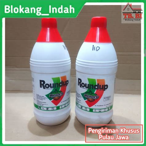 Jual ROUNDUP 486SL HERBISIDA OBAT PEMBASMI RUMPUT LIAR GULMA 1 LITER