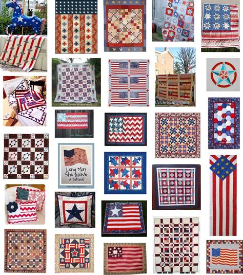 Quilt Inspiration: Q.I. classics: Free Pattern Day ! Patriotic Quilts