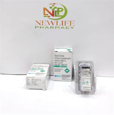 Hucog Hcg Mg Injection Iu Packaging Type Box At Rs Vial