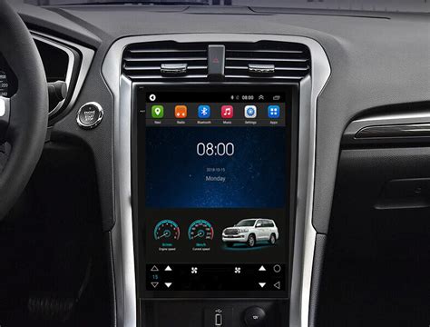 Tesla Style Android Car Multimedia Stereo Radio Audio Dvd Gps