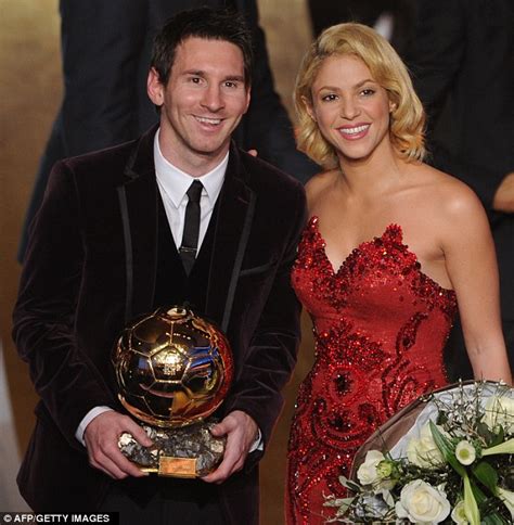 Lionel Messi wins the 2012 Ballon d'Or | Daily Mail Online