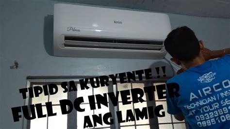 Kolin Primus Series Full Dc Inverter Split Type Aircon Review Youtube