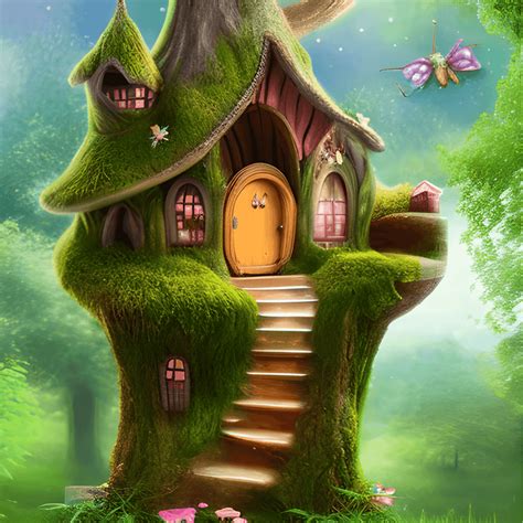 Amazing Hyper Realistic Fairy House Creative Fabrica