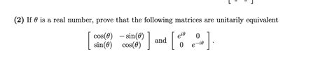 Solved 2 If Is A Real Number Prove That The Followin