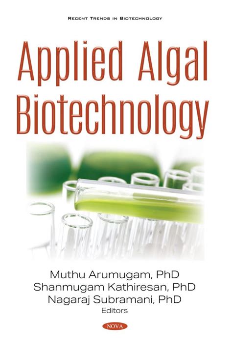 Applied Algal Biotechnology Nova Science Publishers