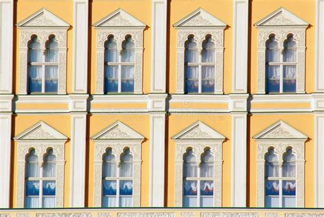 Facade Of The Big Kremlin Palace Stock Photo Image Of Museum