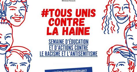 La Semaine De Léducation Et Dactions Contre Le Racisme Et Lantisémitisme