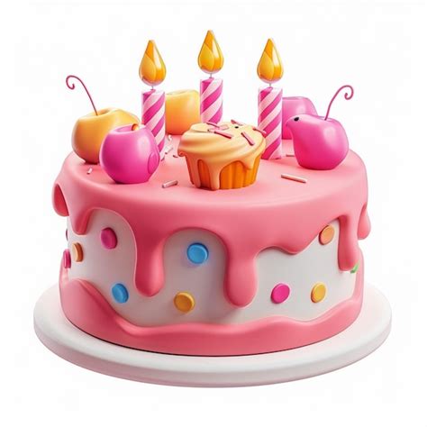 page  birthday cake cartoon png images    freepik