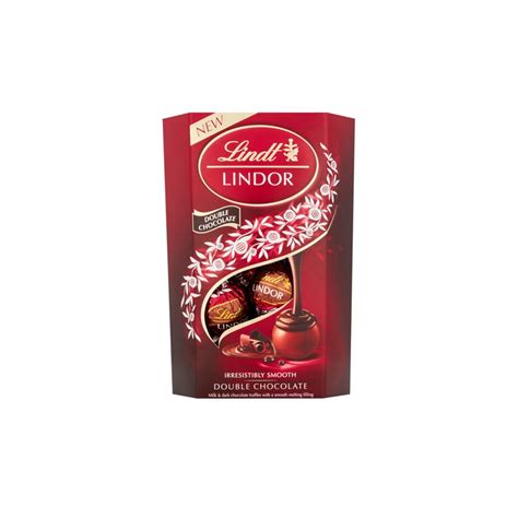 Lindt Lindor Double Chocolate Truffles 200g Sids Shop