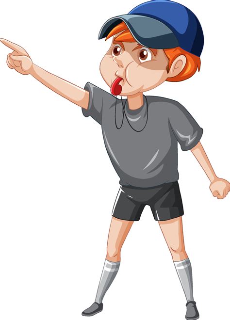 Blowing Whistle Clipart