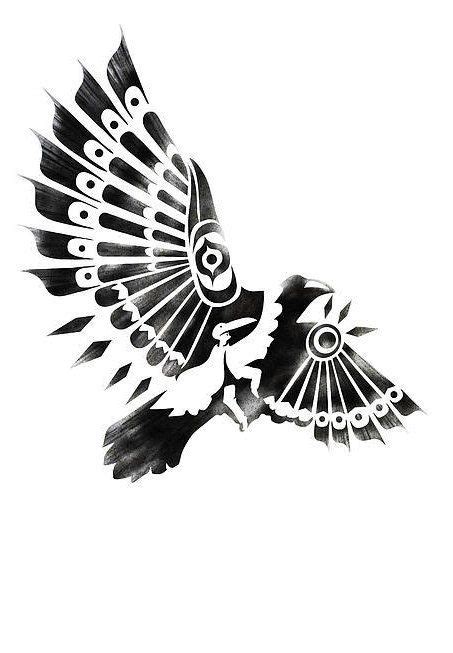 Native American Raven Tattoo