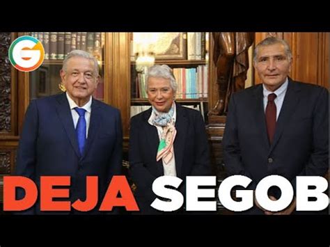 Olga S Nchez Cordero Deja Segob Y Regresa Al Senado Youtube