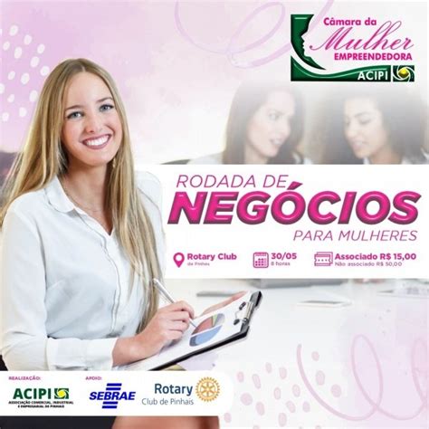 RODADA DE NEGÓCIOS PARA MULHERES em Pinhais Sympla