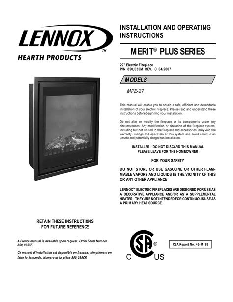 Lennox Electric Fireplace Mriya Net