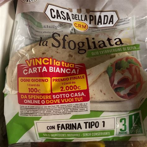 Casa Della Piada Crm La Sfogliata Olio Extra Vergine Di Oliva Reviews