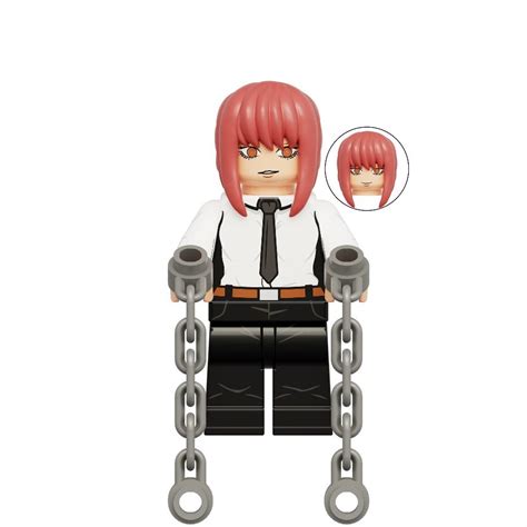 Makima Minifigures Compatible Lego Chainsaw Man Minifigure