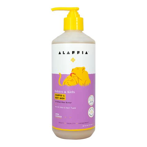 Alaffia Babies And Kids Shampoo And Body Wash Lemon Lavender 16 Oz Pick