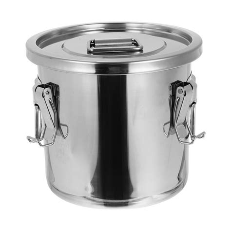 1pc Stainless Steel Thick Stockpot Large Capacity Soup Pot Multipurpose