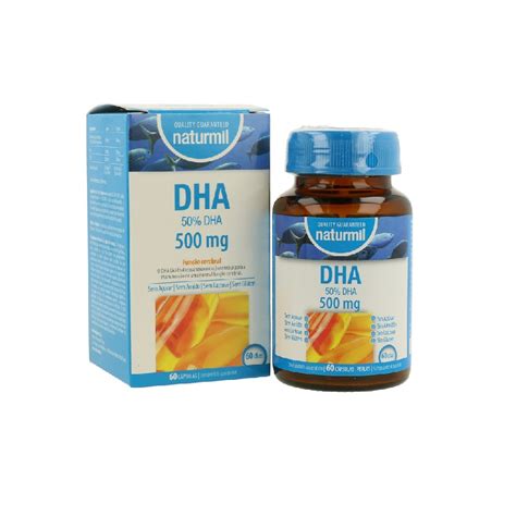 DHA 500mg 60 Cápsulas Naturmil