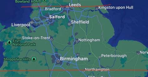 Woman S New Map Of Where She Thinks North South Divide Begins Sparks Furious Reaction Mirror