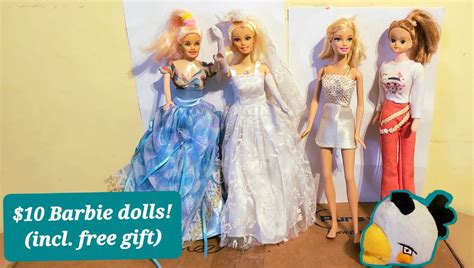 Barbie Dolls + free gift, Hobbies & Toys, Toys & Games on Carousell