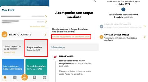 Como Fazer O Saque Aniversário Do Fgts Pelo App Da Caixa Aplicativos