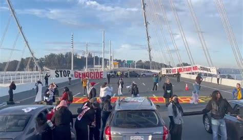 [Update] Protesters Blocked All Lanes of Westbound Bay Bridge For Four Hours, Dozens Arrested