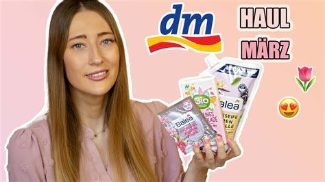 DM Haul März Pflege Kosmetik Lebensmittel Neuheiten I Stefanie