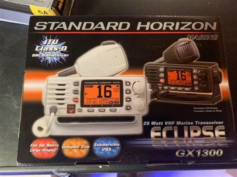 Standard Horizon Eclipse Gx Vhf Brand New The Hull Truth