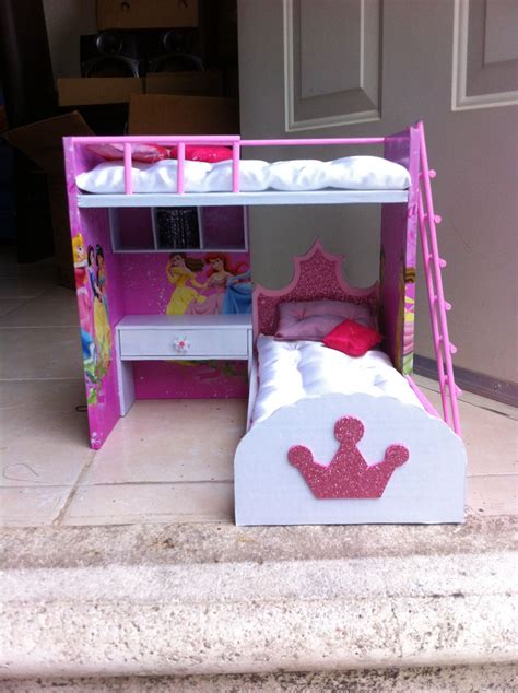 Cama De Carton Para Barbie Gran Venta Off