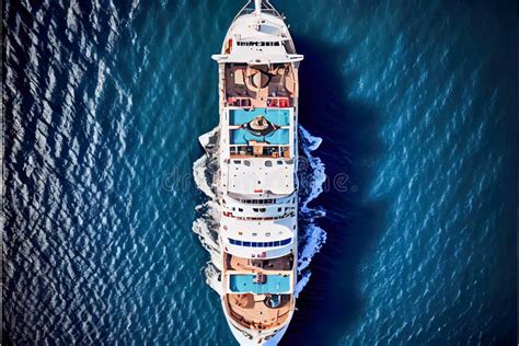 Cruise Ship Top View Stock Illustrations 1240 Cruise Ship Top View