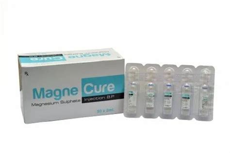 Magnesium Sulphate Injection Bp At Rs 299piece In Sas Nagar Id 25462337312