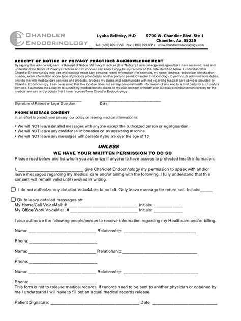 Fillable Online Hipaa Compliance Patient Consent Form Wsimg Fax