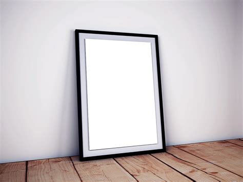 Poster Frame Free Mockup — Free Mockup World