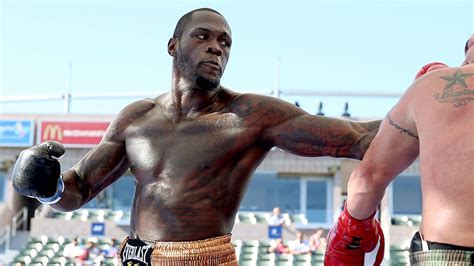 Deontay Wilder Says He Will Claim Wbc Heavyweight Title With A Knock