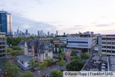 M Sc In Urban Agglomerations Frankfurt University Of Applied Sciences