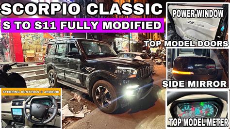 Scorpio Classic S Converted To S11 Mahindra Classic Genuine Parts FULL