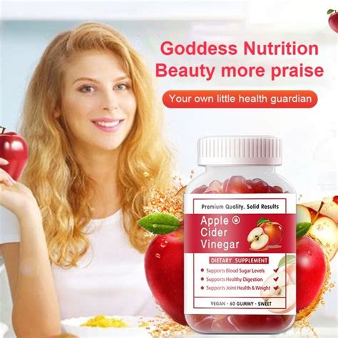 2022 New Apple Cider Vinegar Gummies Goli For Weight Loss And Fat