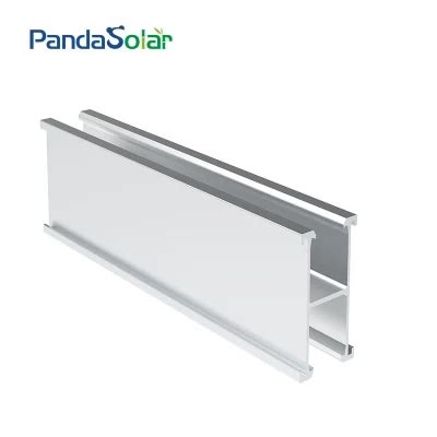 Pandasolar Anodized Aluminum H Profile Solar Rail Kits For Residential