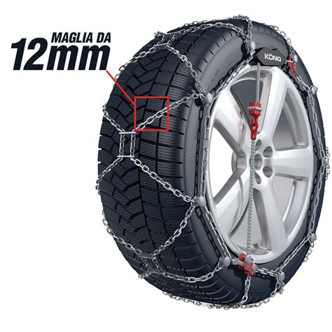 Catene Da Neve Konig K Suv Pro XG 12 12mm Catene Neve Speedup