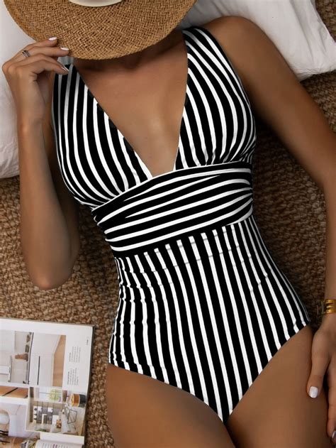 Vintage Swimsuits Women Swimsuits Vintage Bathing Suits Striped