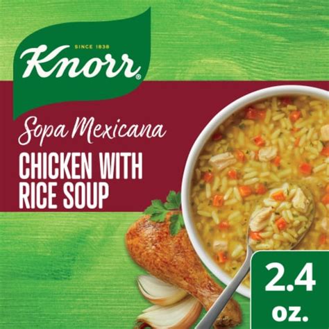 Knorr Chicken With Rice Sopa Mexicana Dry Soup Mix Oz Food Less