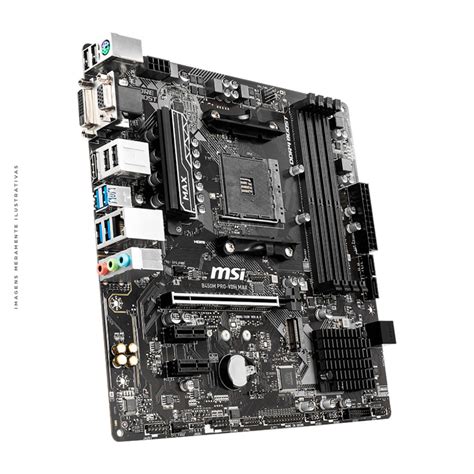 Placa Mãe MSI B450M PRO VDH mATX DDR4 B450M PRO VDH MAX