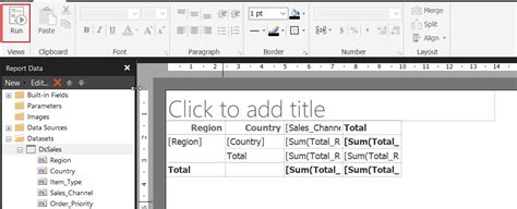 Ssrs Report Builder Introduction And Tutorial