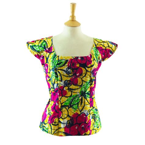 70s Vibrant Multicolored Floral Blouse 14 Blue 17 Vintage Clothing