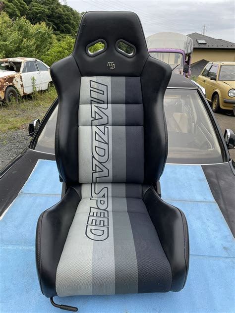 【傷や汚れあり】マツダスピード スポーツシートmazdaspeed セミバケットシートの落札情報詳細 ヤフオク落札価格検索 オークフリー