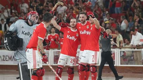 Benfica goleia FC Porto no jogo 1 das meias finais do playoff de hóquei