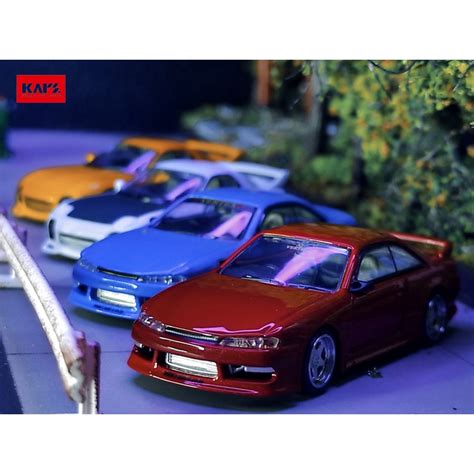 Vertex Silvia S14 Red Metallic Official Collaboration And Licensed By