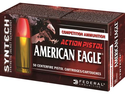 Federal Ae40sjap1 American Eagle Syntech Action Pistol 40 Smith And Wesson