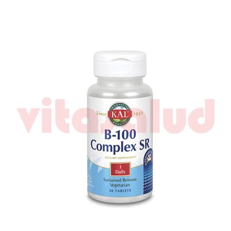 Kal Stress B Complex Tabletas Vitasalud